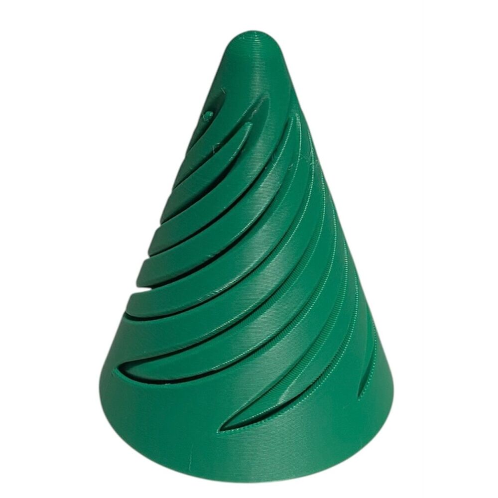 Pass Through Fidget Cone - 2-1/2" x 2" - Mistletoe Green - #3010-17